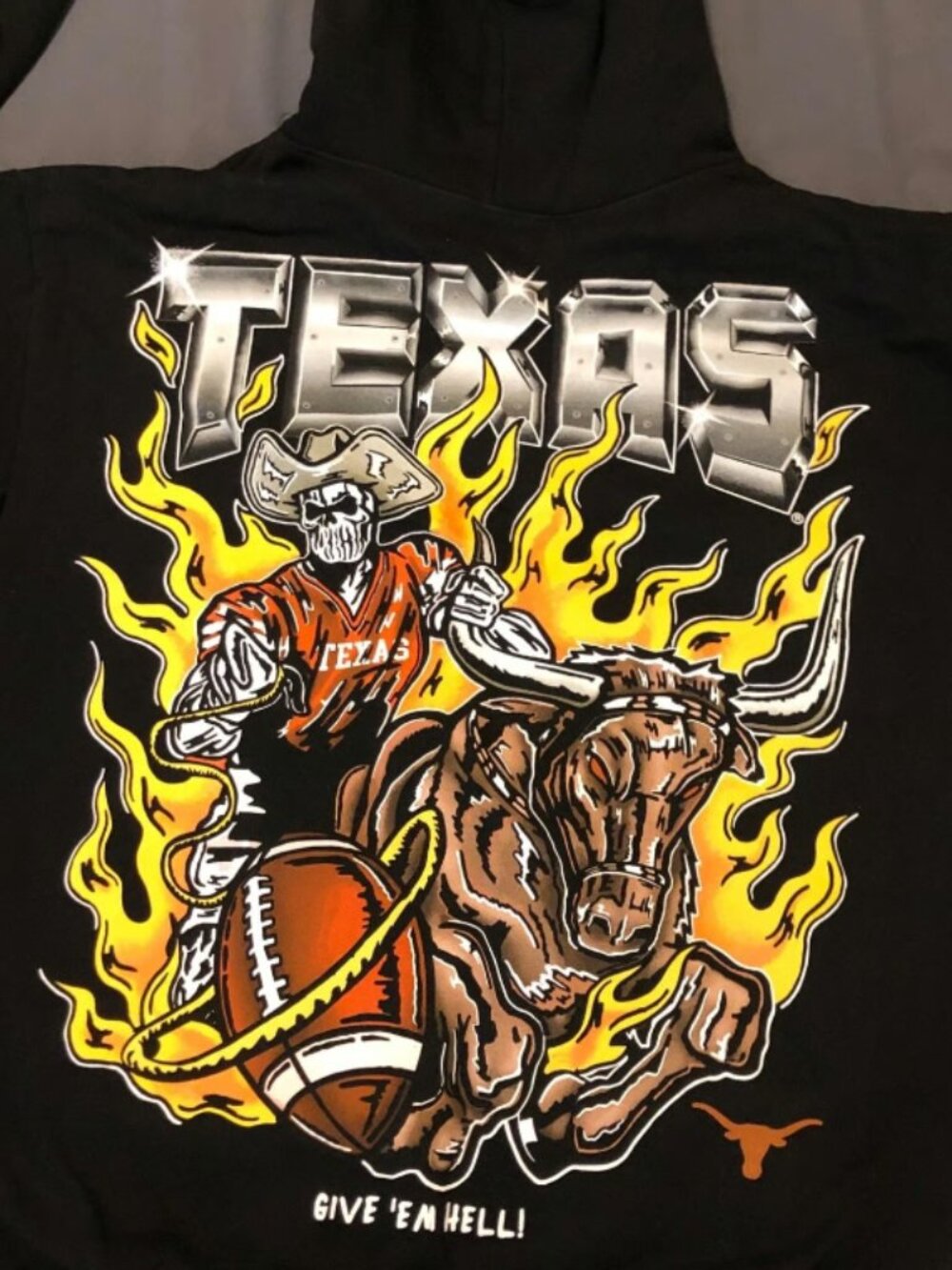 Warren Lotas UT Austin Longhorns Hoodie Mens Large